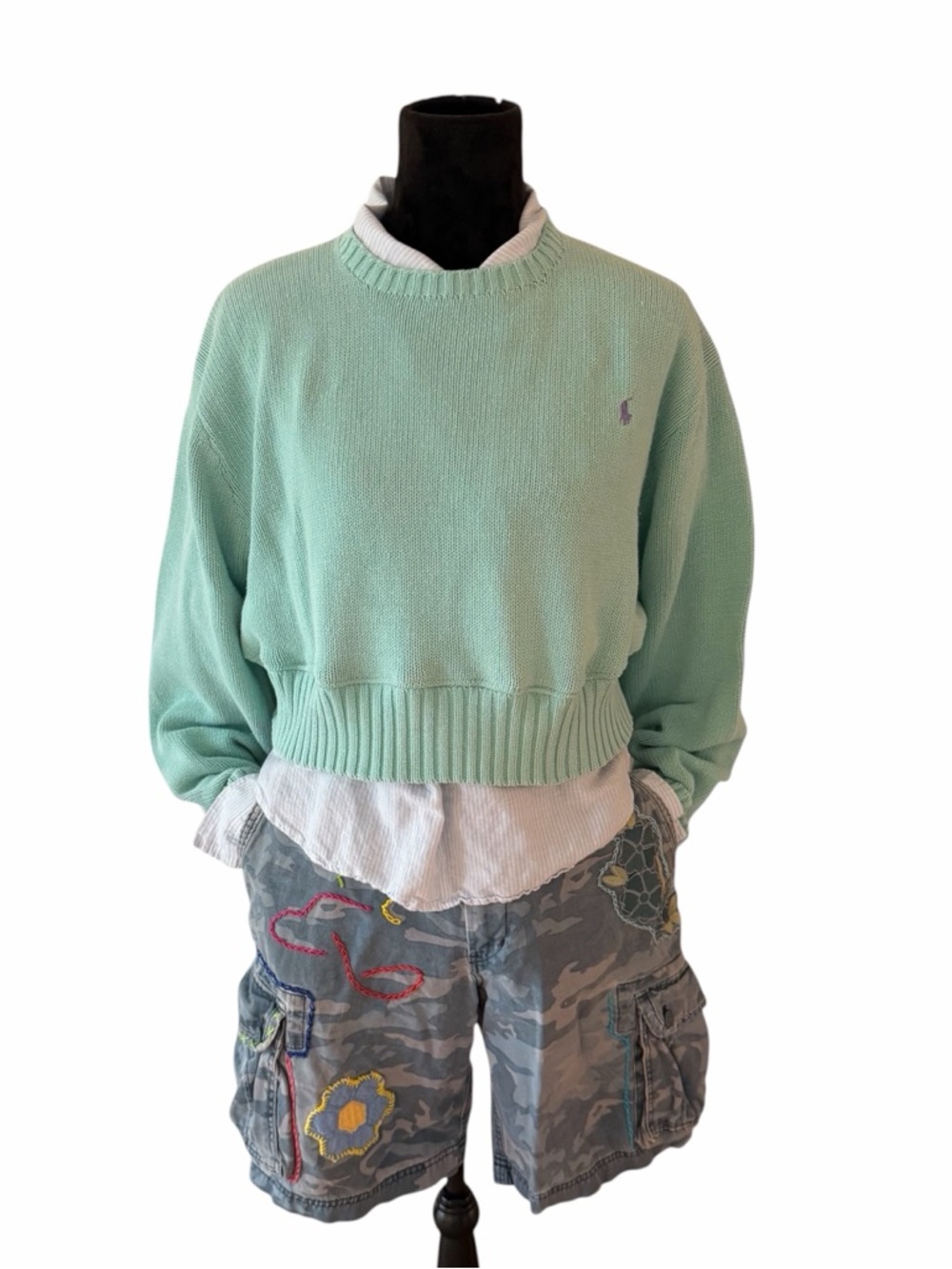 Vintage Polo Ralph Lauren Cropped Sweater